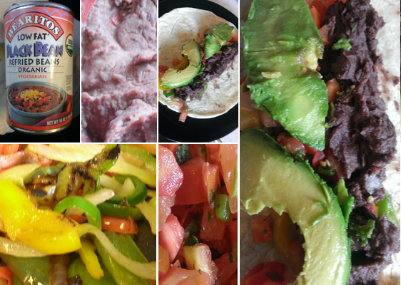 making a skinny burrito - photos by Ria Loader